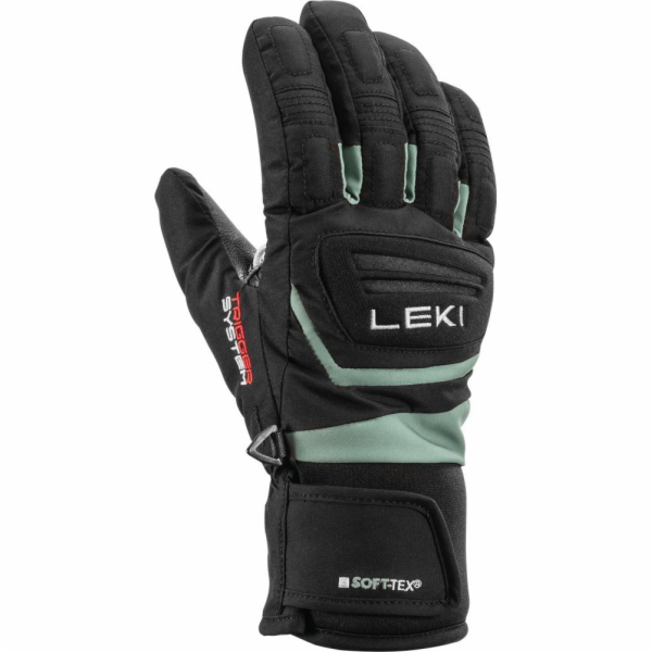 Leki LEKI RUKAVICE Griffin 3D Junior zelené 4.0