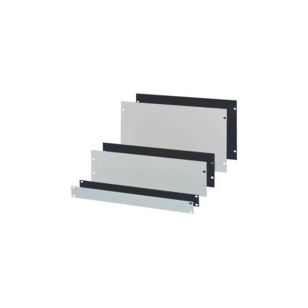 SCHROFF Čelní panel SCHROFF 19, 9 HU, 3 mm, Al, RAL7035