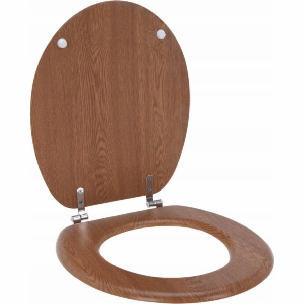 WC sedátko Bathroom Solutions WC sedátko MDF, vzor dřeva