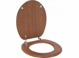 WC sedátko Bathroom Solutions WC sedátko MDF, vzor dřeva