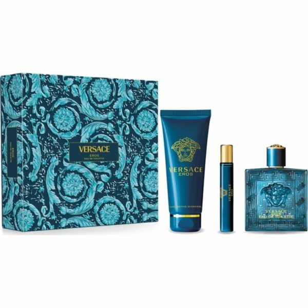 Versace SET Versace Eros EDT 100ml + EDT 10ml + SG 150ml