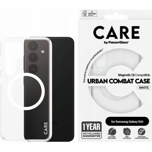 PanzerGlass CARE by PanzerGlass Flagship QI Case Sam S24 ...