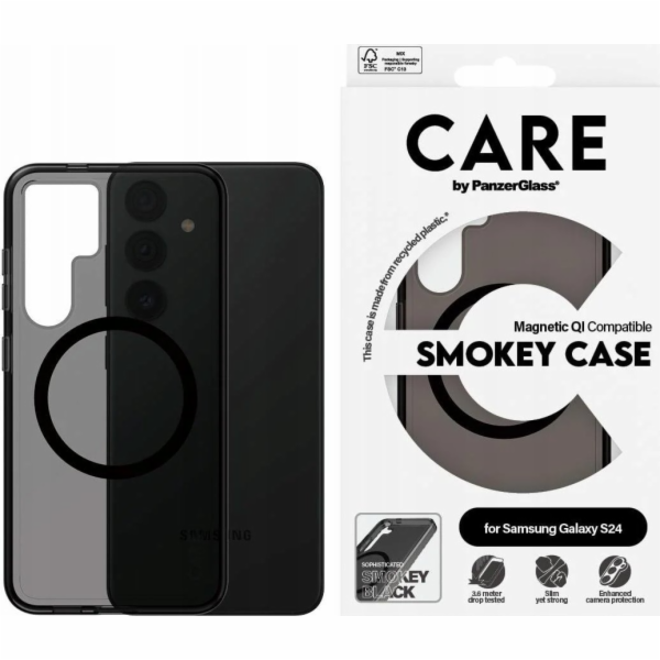 PanzerGlass CARE by PanzerGlass Flagship QI Case Sam S24 ...