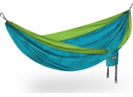Eno DoubleNest Print - Giving Back, Topo CDT/ Chartreuse