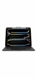 Targus Versavu - Klávesnice a pouzdro (klávesnicový obal) - s trackpad - podsvícená - bezdrátový - Bluetooth 5.0 - QWERTY - britská - černá - pro Apple 13-inch iPad Pro (M4)