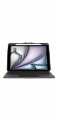 Targus Versavu - Klávesnice a pouzdro (klávesnicový obal) - s trackpad - podsvícená - bezdrátový - Bluetooth 5.0 - QWERTY - britská - černá