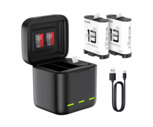 Tříkanálová nabíječka baterií pro GoPro Hero 13 Black Tel...