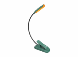 Bezdrátová lampička GLCSNTBL102G Glocusent mini s klipem na knihu, USB-C Green