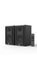 Laudberg XS1B bookshelf speakers 2.0 80W black