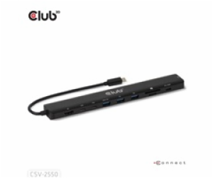 Club3D Dokovací stanice 10v1, USB-C 3.2, 1xHDMI, 2xUSB-C,...