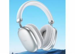 Hoco W35 Max Joy Bezdrátová náhlavní souprava Bluetooth do uší Silver