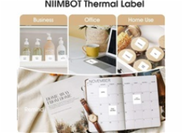 BAZAR - Niimbot štítky R 50x50mm 150ks White pro B21, B21S, B3S, B1 - Poškozený obal (Komplet)