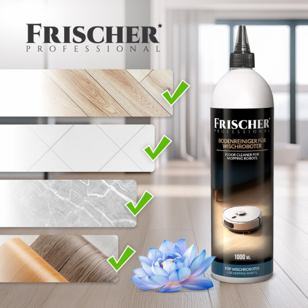 Kapalina pro mopovací roboty včetně dřeva Frischer 1l (ko...