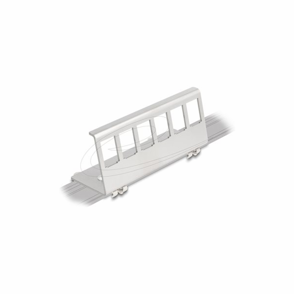 Delock - Adaptér pro montáž na DIN lištu keystone - kov -...