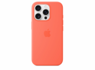 iPhone 16 Pro Silicone Case with MS - Tangerine