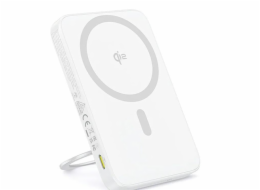 Bezdrátová powerbanka Baseus PicoGo Qi2 5000mAh, 20W bílá