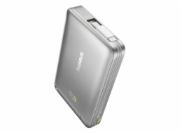 Powerbanka Baseus Nomos Qi2 10000mAh, 45W, s kabelem USB-C šedá