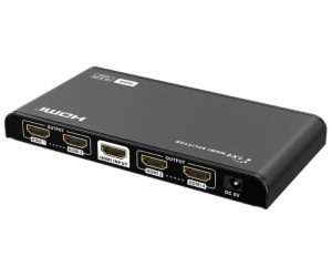 XtendLan HDMI distribucní rozbocovac, 1 vstup / 4 výstupy...