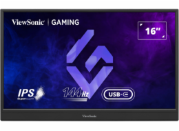 Viewsonic VX1654 16" přenosný herní IPS/1920x1080@144Hz/4,67ms/250cd/miniHDMI/2xUSB-C/Repro