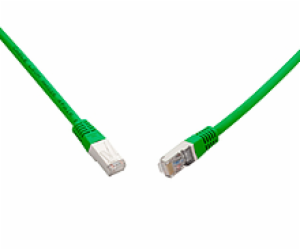 SOLARIX 10G patchkabel CAT6A SFTP LSOH 7m,zelený