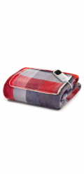 Vyhřívací deka Imetec, 16777, Adapto Tartan, s kapsou, 6 teplot, automatické vypnutí