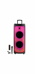 Reproduktor AKAI, Party speaker 1010, přenosný, Bluetooth, LED displej, 100 W RMS