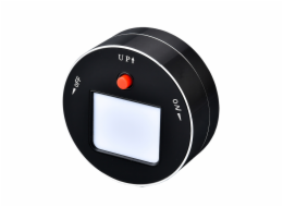 Viking zásuvkový modul A10, LED světlo 3W, černá