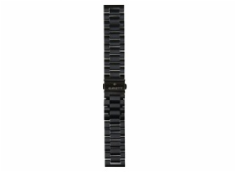 Garett řemínek 22 mm, černý kovový, typ Solid
