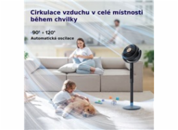 Levoit TempSense R432 DC Cyclone Fan - Automatický ventilátor