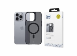 BAZAR - 3mk Smoke MagCase pro Apple iPhone 16 Pro Max - Poškozený obal (Komplet)
