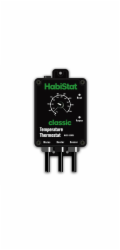 HabiStat Temperature Thermostat - teplotní černý
