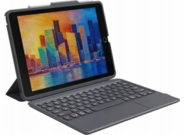 ZAGG Klávesnice Pro Keys+trackpad iPad 10.2 - černá/šedá - EN