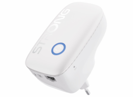 STRONG Dual Band opakovač 1200/ Wi-Fi standard 802.11a/b/g/n/ac/ 1200 Mbit/s/ 1x LAN/ 1x zásuvka/ noční světlo/ bílý
