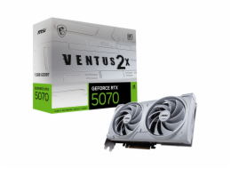 MSI GeForce RTX 5070 VENTUS 2X WHITE/OC/12GB/GDDR7