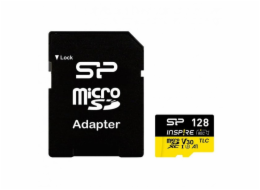 Silicon Power Paměťová karta Inspire 128GB UHS-I U3 A1 V30 4K TLC microSDXC