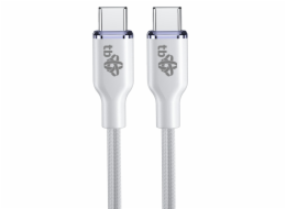 TB USB C - USB C 60W Glamour kabel 1,5m bílý