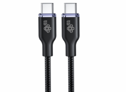 TB USB C - USB C 60W Glamour kabel 1,5m černý