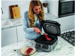 BAZAR - Ninja Foodi Airgrill horkovzdušná fritéza, 1760 W, gril s cyklonovou technologií, černá - poškozený obal
