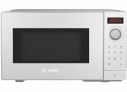 BAZAR - Bosch Serie 2 FFL023MW0 mikrovlnná trouba, 800 W, 20 l, LED displej, 5 úrovní výkonu, bílá - poškozený obal