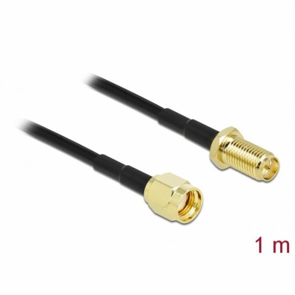 Delock Anténní kabel RP-SMA samec na RP-SMA samice LMR/CF...