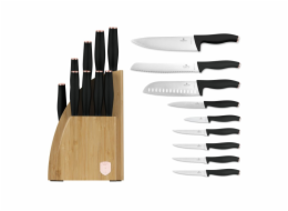 Sada nožů se stojanem BAMBOO 10 ks Black Rose Collection BH-2760