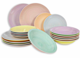 Jídelní sada talířů 18 ks Tavola Pastel HT-24327144