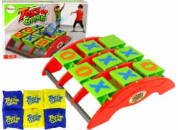 LeanToys Dovednostní hra na házení Tic Tac Toe