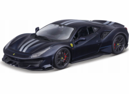 Bburago BBU 1:24 Ferrari 488 Pista BlueWithSilverStr.26026
