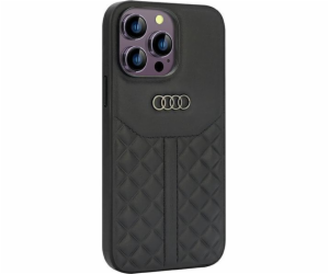 Audi Pouzdro z pravé kůže pro iPhone 14 Pro Max 6.7" čern...