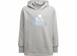 Adidas Dívčí mikina adidas GM Hoodie H57219 H57219 šedá 170 cm