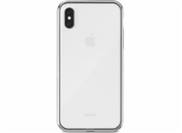 Moshi Pouzdro Moshi Vitros - iPhone Xs / X (stříbrné)