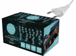 NoName PR Girlanda 100 LED, rampouchy, studené bílé světlo