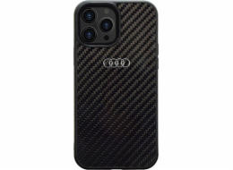 Audi Pouzdro Carbon Fiber pro iPhone 13 Pro Max 6.7 černé/černé AU-TPUPCIP13PM-R8/D2-BK