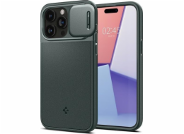 Spigen Optik Armor iPhone 15 Pro 6.1 MAG MagSafe zelená/propastně zelená ACS06739